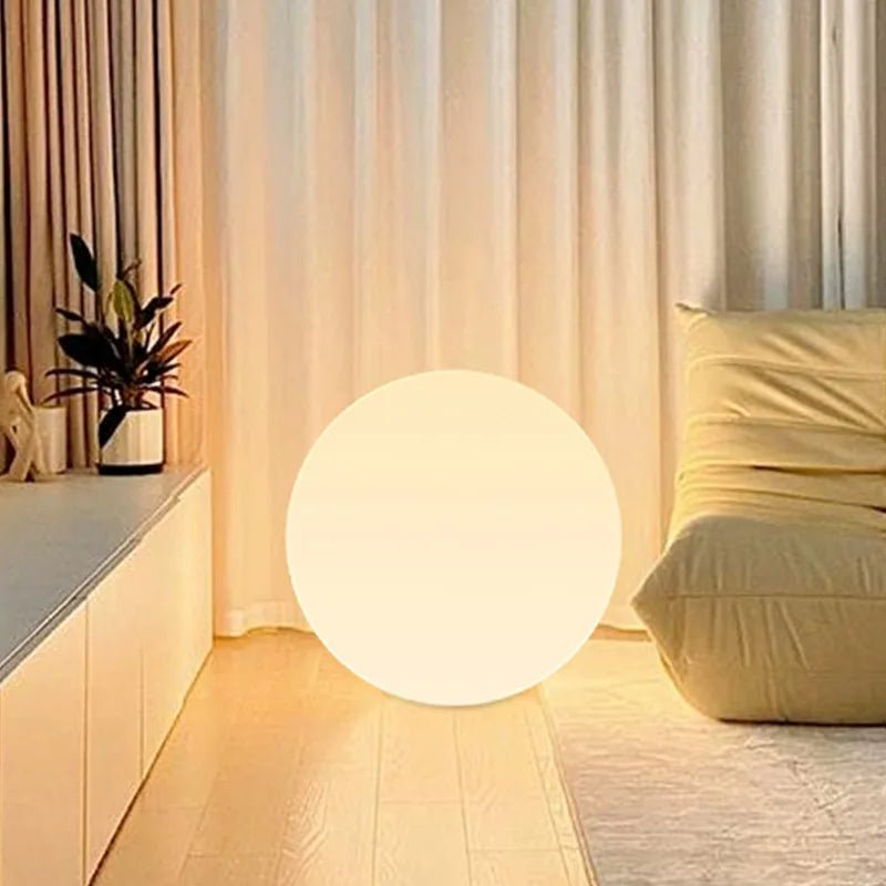 Dimmable LED Globe Lamp for Ambient Floor and Table Lighting