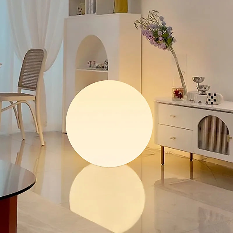 Dimmable LED Globe Lamp for Ambient Floor and Table Lighting