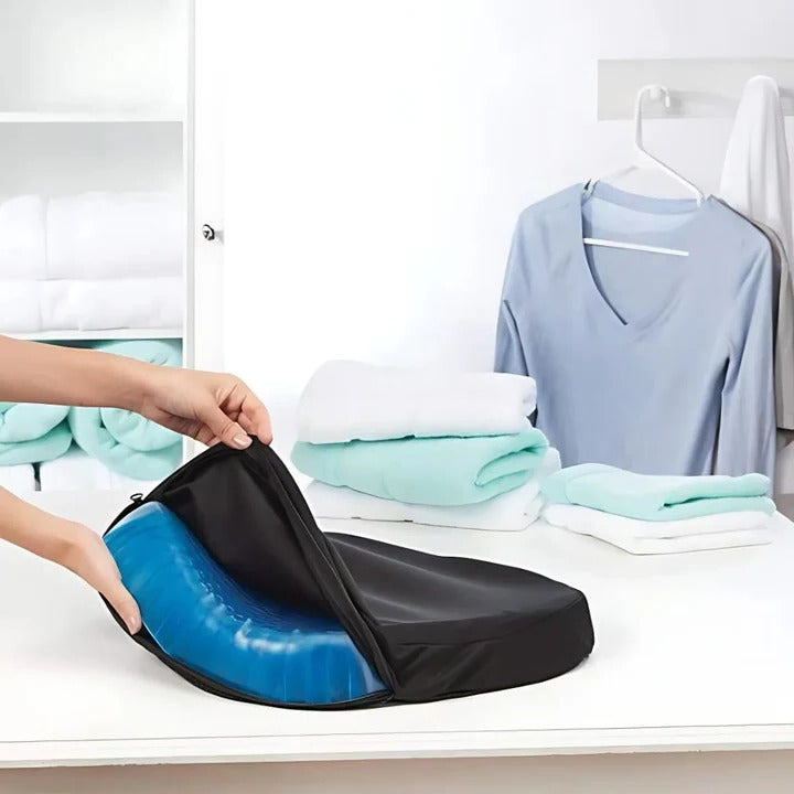 Orthopaedic Gel Seat Cushion with Honeycomb Design for Everyday Comfort