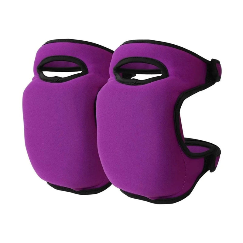 Strap-On Gardening Knee Pads with Flexible Protective Covers