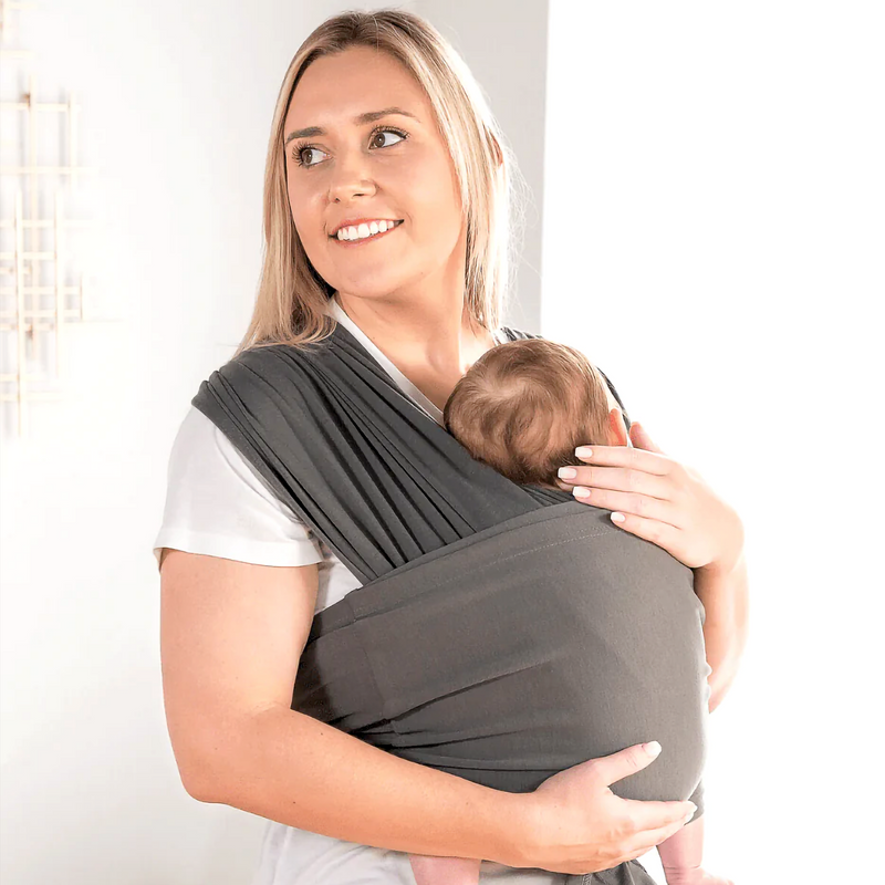 Adjustable Baby Wrap Carrier for Hands-Free Everyday Carrying