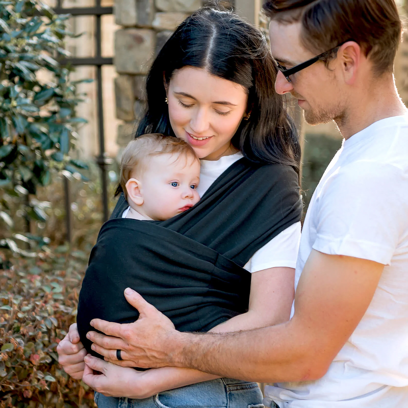 Adjustable Baby Wrap Carrier for Hands-Free Everyday Carrying
