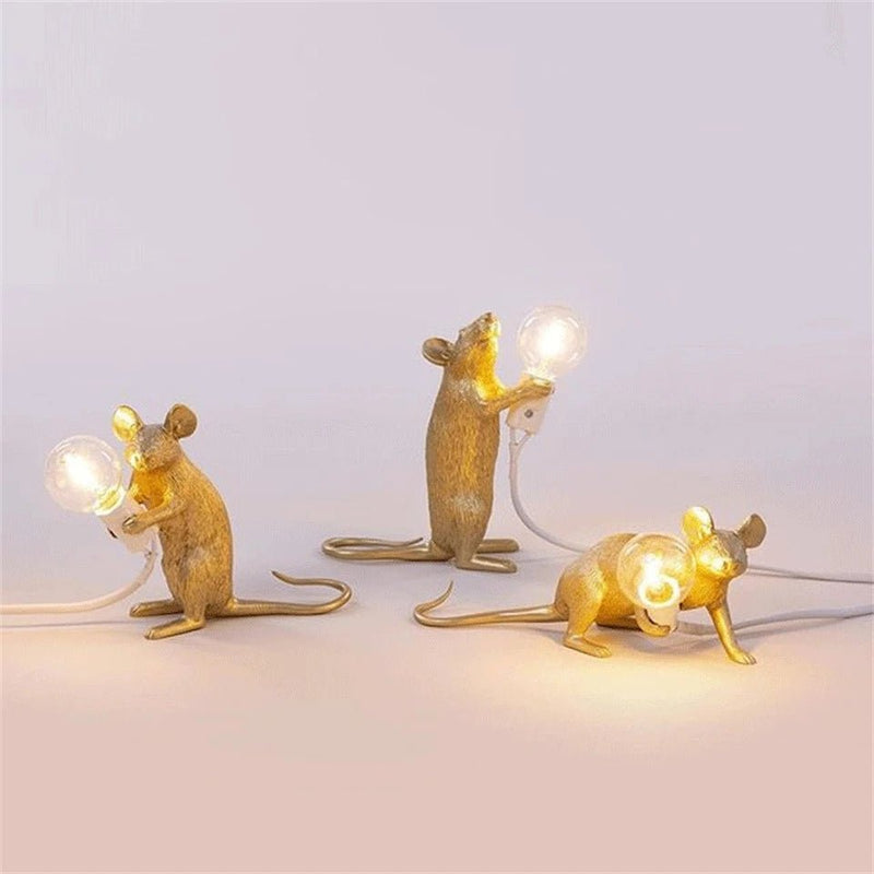 LED Table Lamp with Animal Figure Design for Playful and Atmospheric Lighting