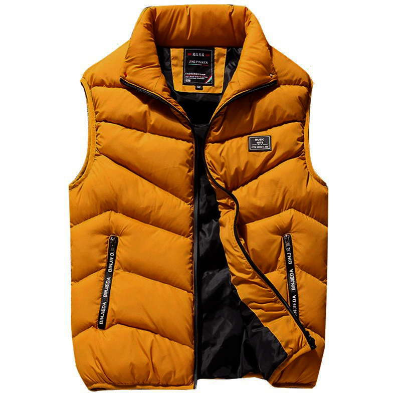 Men's Quilted Bodywarmer with Zip and Pockets