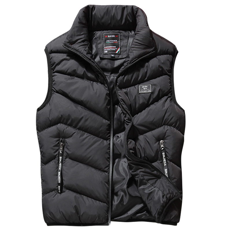 Men's Quilted Bodywarmer with Zip and Pockets