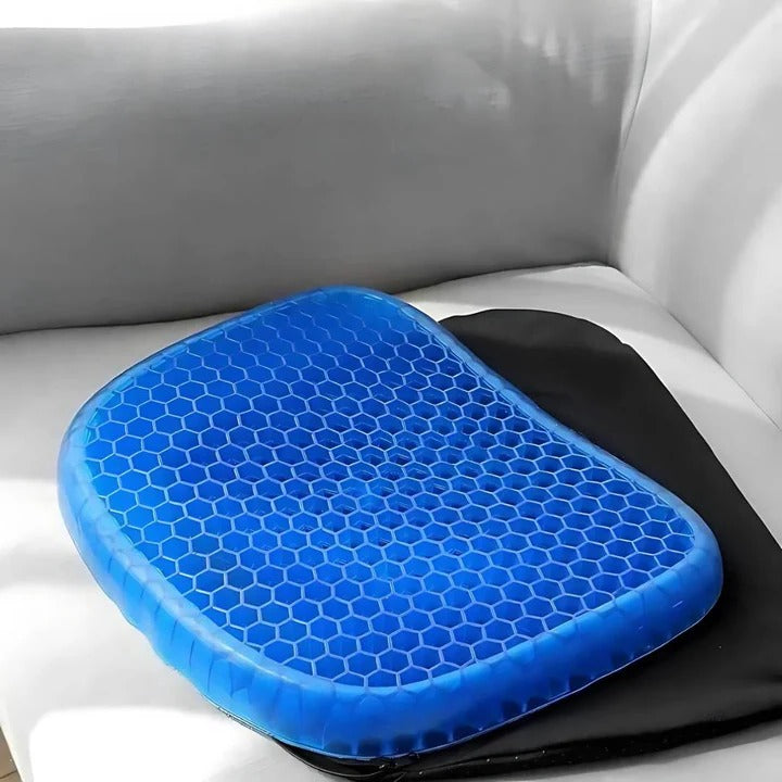 Orthopaedic Gel Seat Cushion with Honeycomb Design for Everyday Comfort