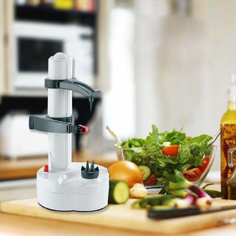 Automatic Fruit and Vegetable Peeler with One-Touch Operation