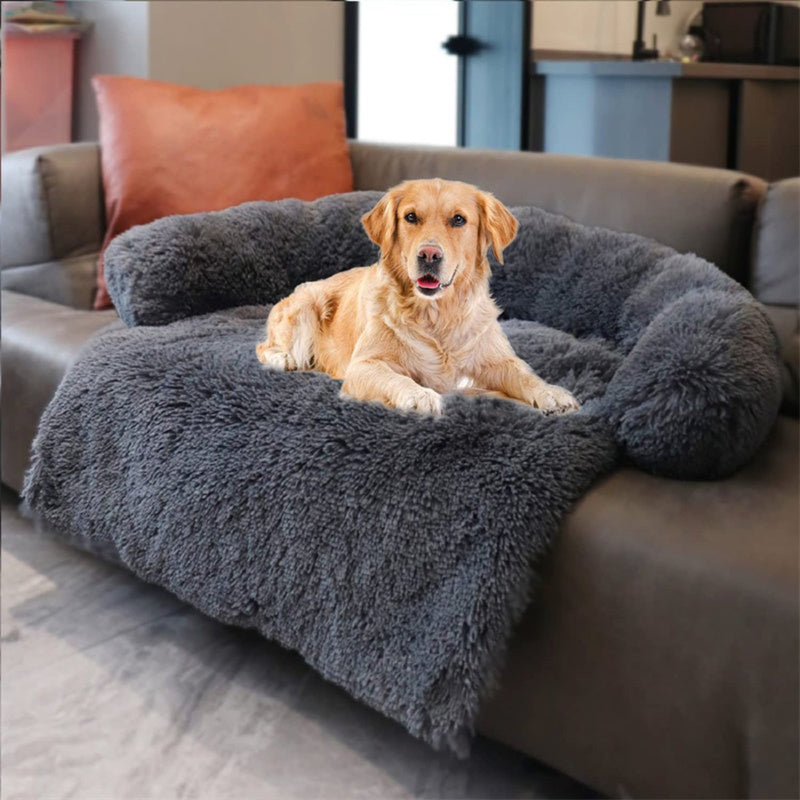 Soft Dog Bed with Raised Edge for Optimal Rest and Comfort
