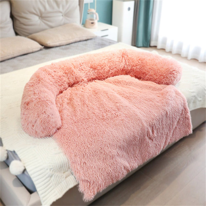 Soft Dog Bed with Raised Edge for Optimal Rest and Comfort