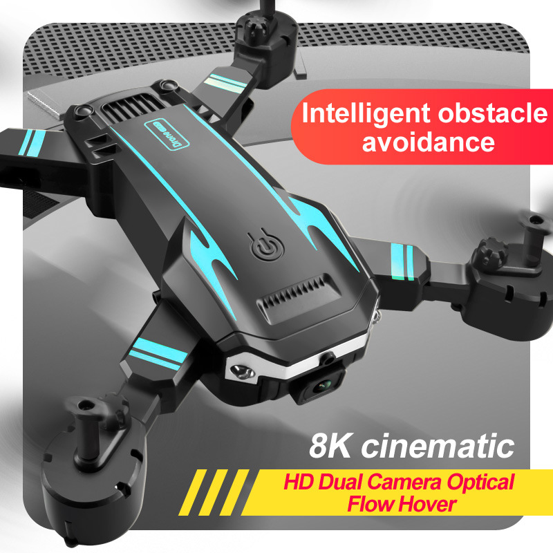 Foldable 8K Drone with Dual Camera and Obstacle Detection