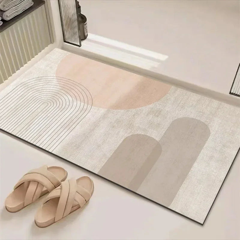 Quick-Drying Bath Mat with Non-Slip Backing for a Safe Bathroom