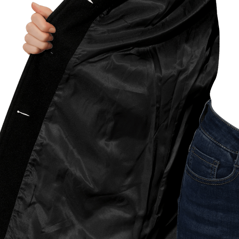 Elegant Women's Coat with A-Line – Warm Comfort and Timeless Appeal