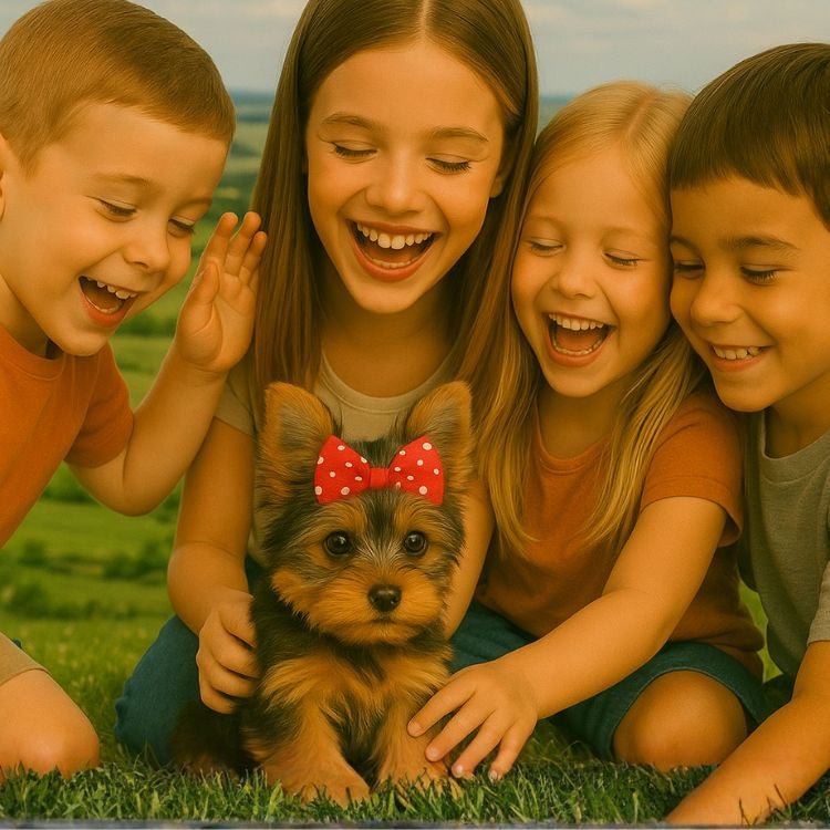 Interactive Robot Puppy with Realistic Movements for Children