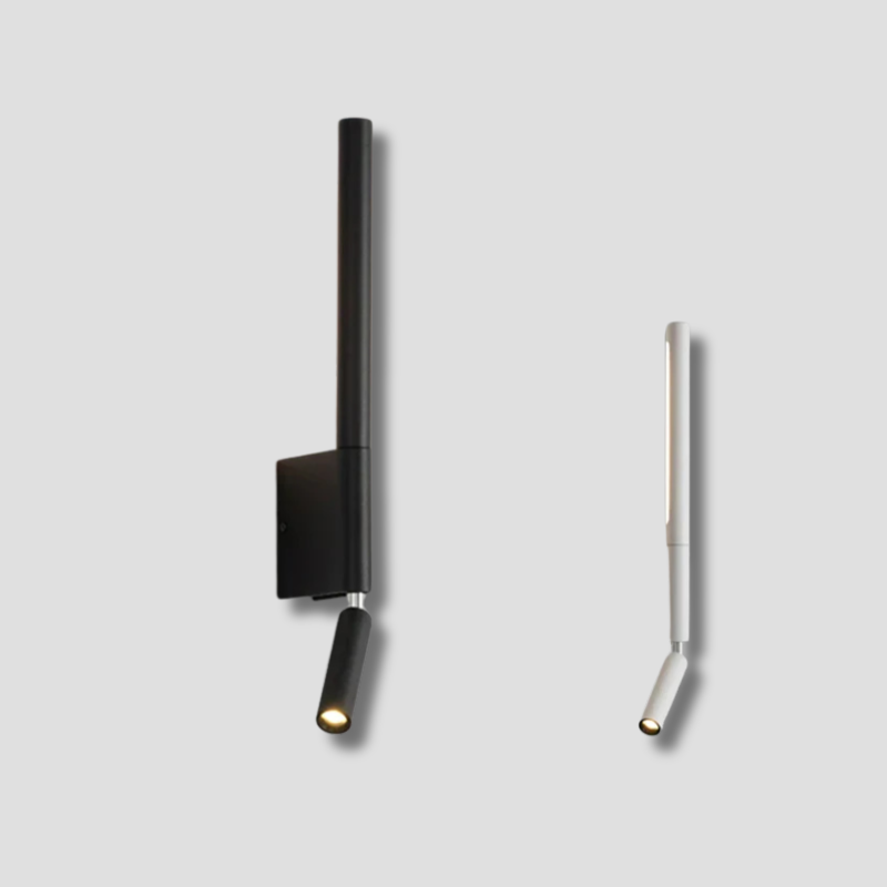Dual LED Wall Sconce with Adjustable Reading Light