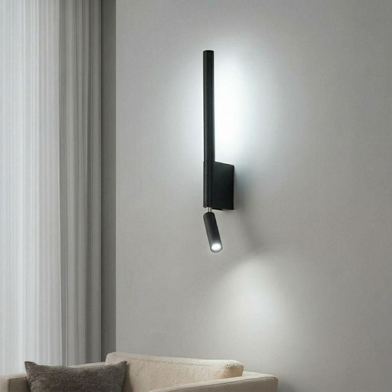 Dual LED Wall Sconce with Adjustable Reading Light