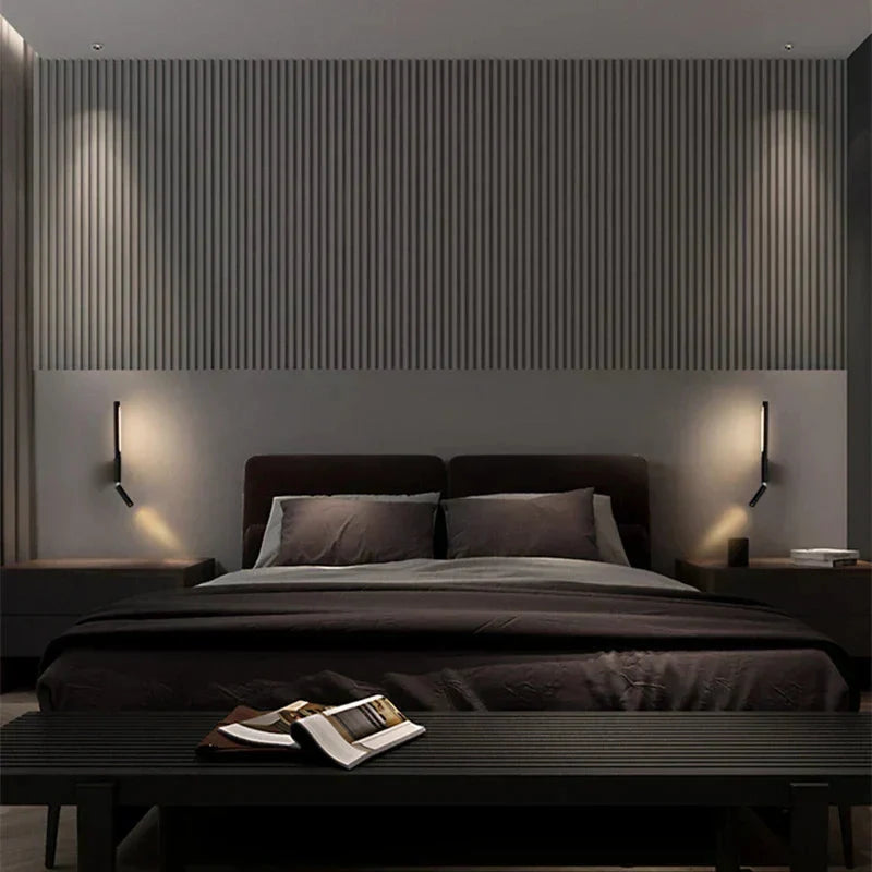 Dual LED Wall Sconce with Adjustable Reading Light