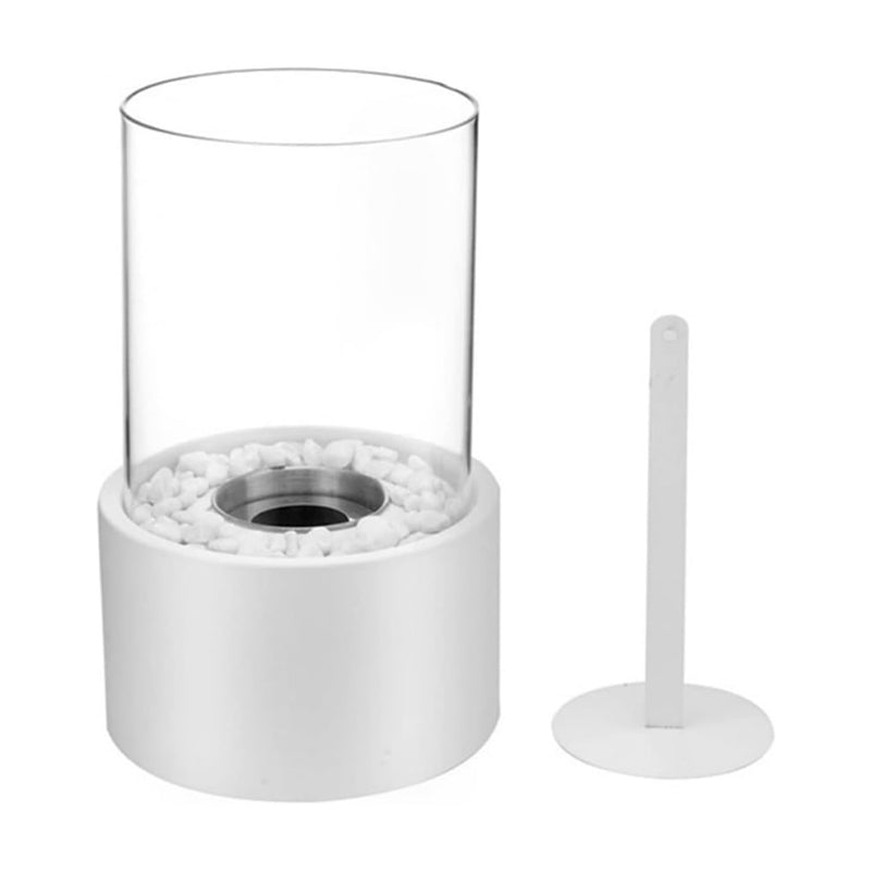 Decorative Glass Tabletop Oil Lamp