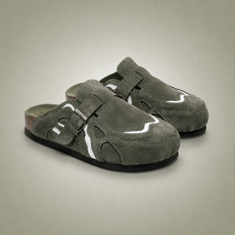 Unisex Comfort Clogs with Adjustable Heel Strap and Cushioned Footbed