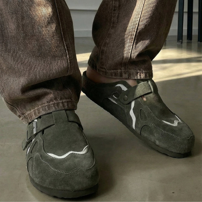 Unisex Comfort Clogs with Adjustable Heel Strap and Cushioned Footbed