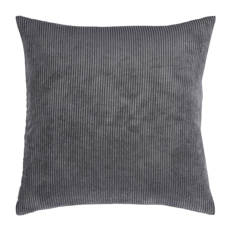 Corduroy Cushion Cover with Vertical Ribbing for Timeless Interior Style
