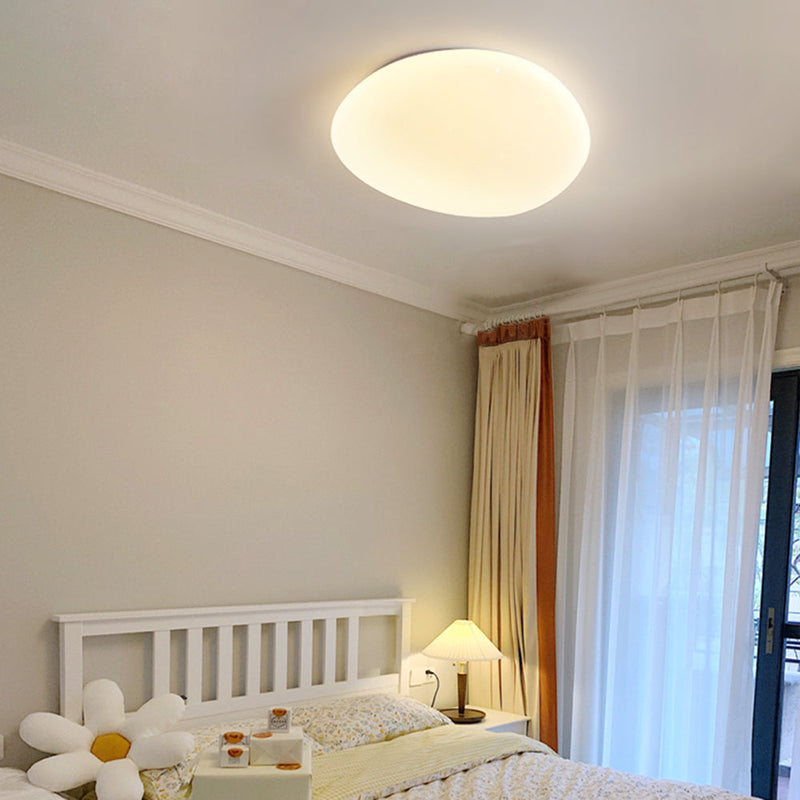 Organic Stone-Shaped LED Ceiling Light with Dimming