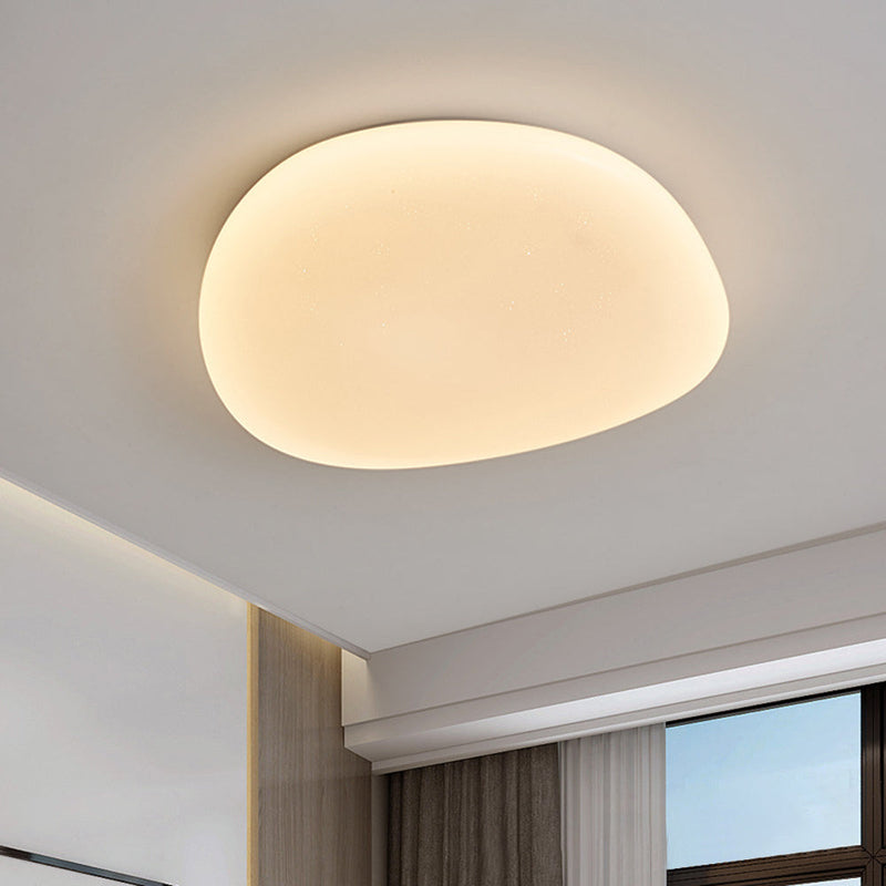 Organic Stone-Shaped LED Ceiling Light with Dimming