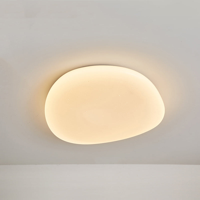 Organic Stone-Shaped LED Ceiling Light with Dimming