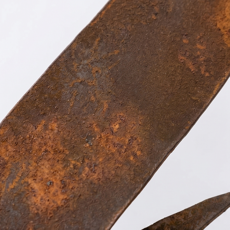 Rustic Bird & Wildflower Iron Garden Stake