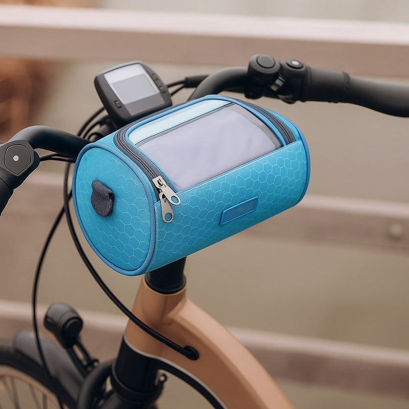 Touchscreen Bicycle Handlebar Phone Storage Bag