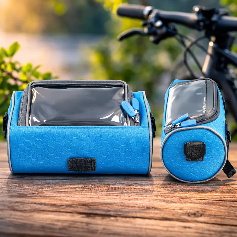 Touchscreen Bicycle Handlebar Phone Storage Bag