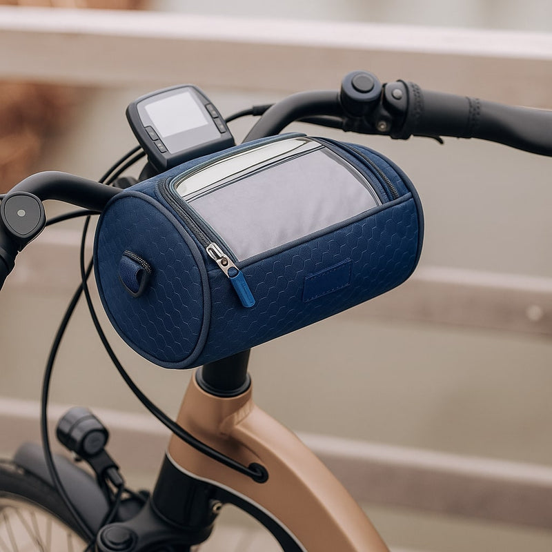 Touchscreen Bicycle Handlebar Phone Storage Bag