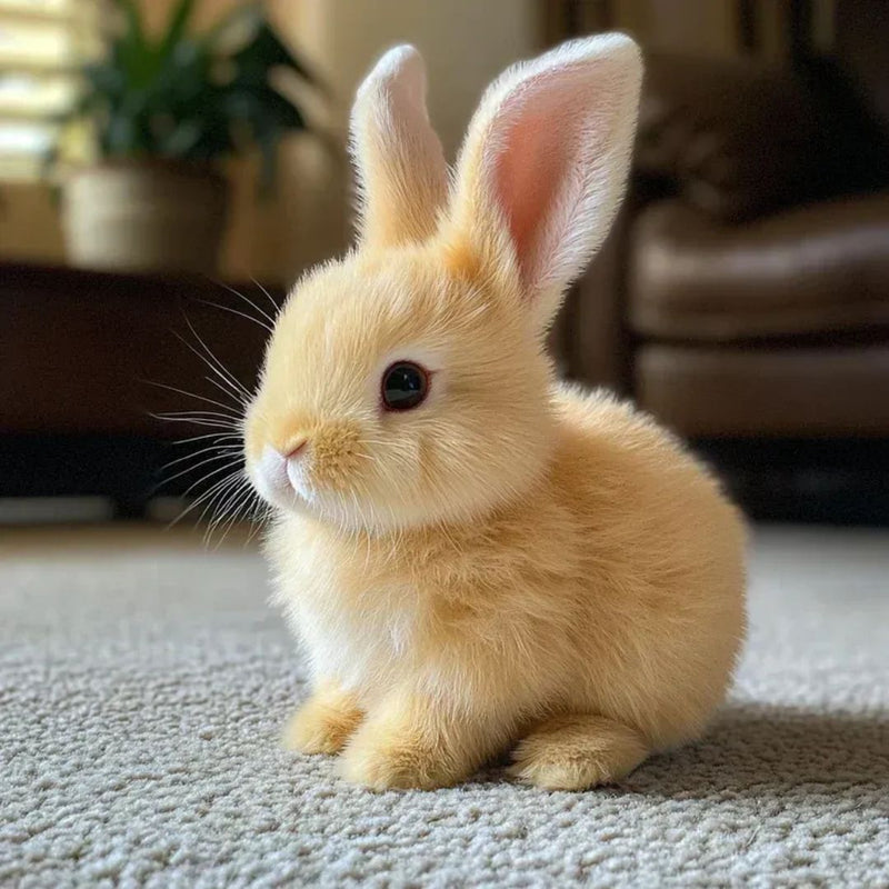 Interactive Cuddly Bunny – Soft and Lifelike Playmate
