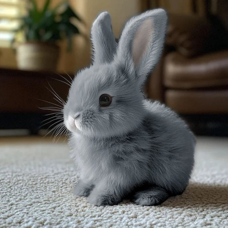 Interactive Cuddly Bunny – Soft and Lifelike Playmate