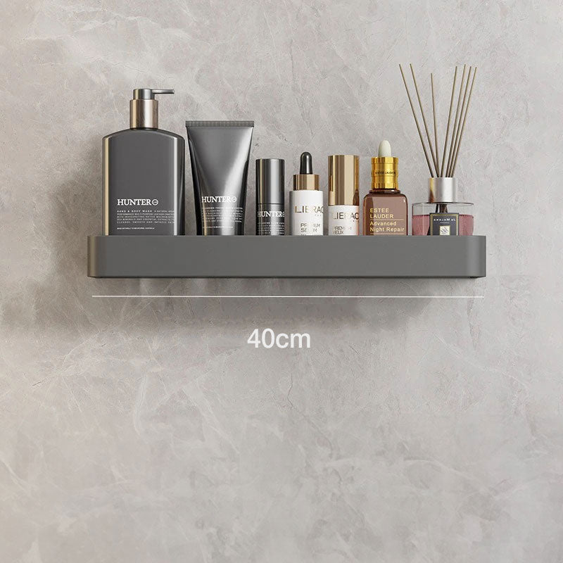 Wall Rack for Bathroom with Shelf and Towel Rail in Modern Design