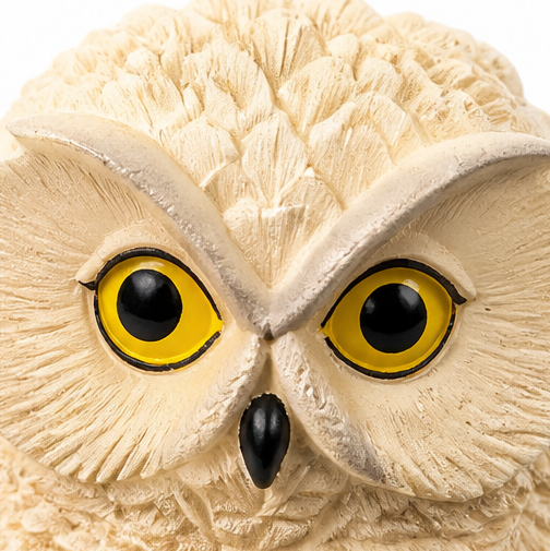 Solar Owl Garden Stake Light with Warm Ambient Glow