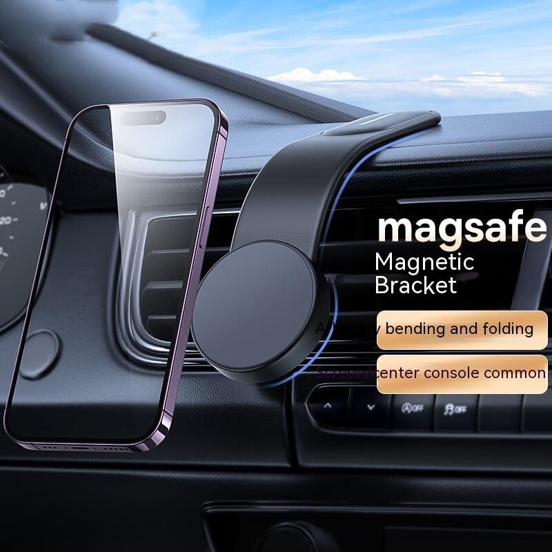 CO2 Bendable Magnetic Car Phone Holder with Adjustable Dashboard Mount