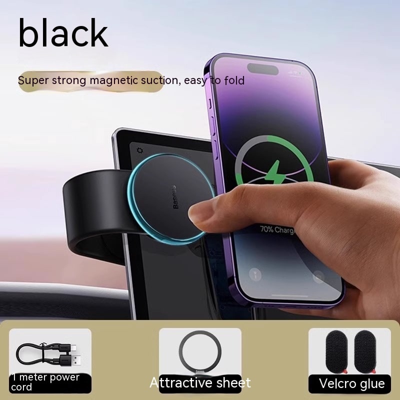 CO2 Bendable Magnetic Car Phone Holder with Adjustable Dashboard Mount