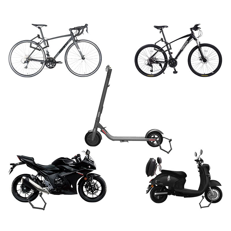 Foldable Bicycle Security Lock with Frame Mount & Keyed Locking System
