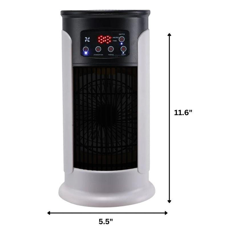 Portable Air Cooler with 5-in-1 Cooling and Mist Function