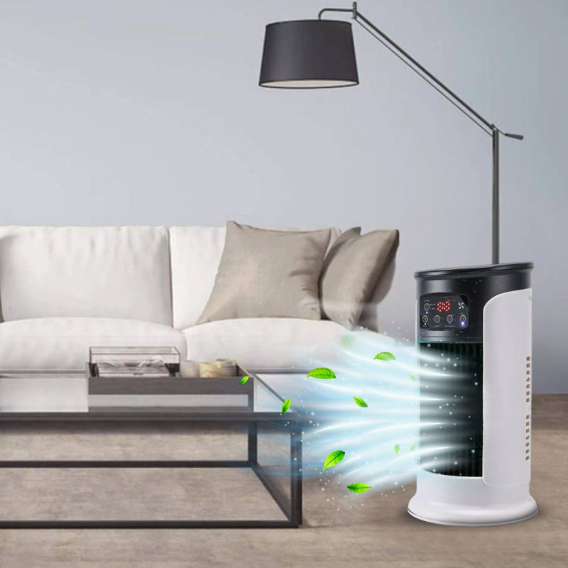 Portable Air Cooler with 5-in-1 Cooling and Mist Function