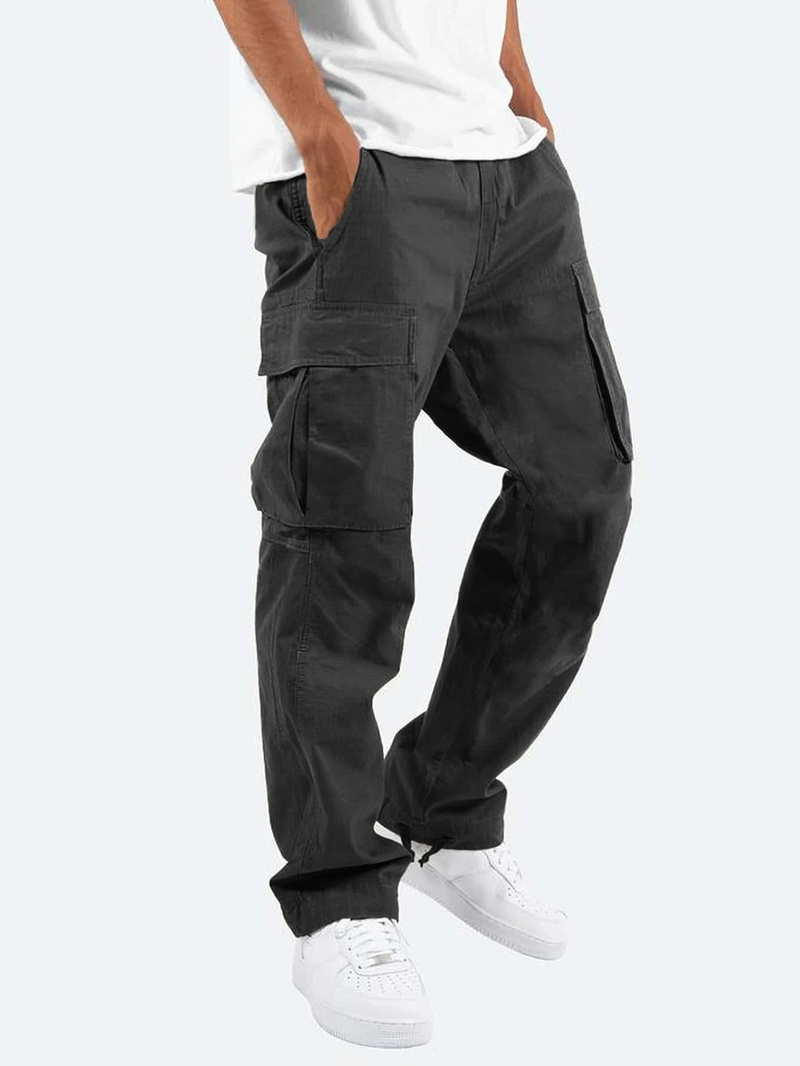 Men's Cargo Trousers – Relaxed Fit with Practical Storage Pockets