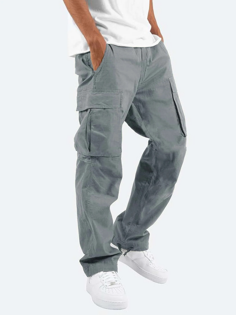 Men's Cargo Trousers – Relaxed Fit with Practical Storage Pockets