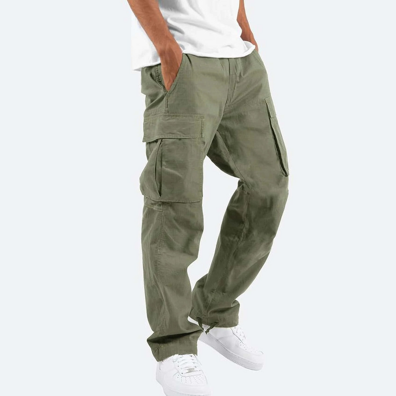 Men's Cargo Trousers – Relaxed Fit with Practical Storage Pockets
