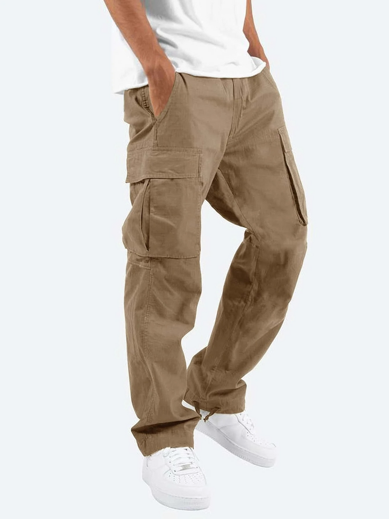 Men's Cargo Trousers – Relaxed Fit with Practical Storage Pockets