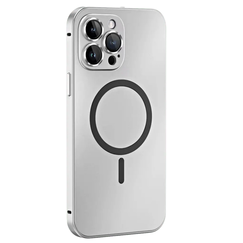 Magnetic Metal Phone Case for iPhone with Slim and Protective Design