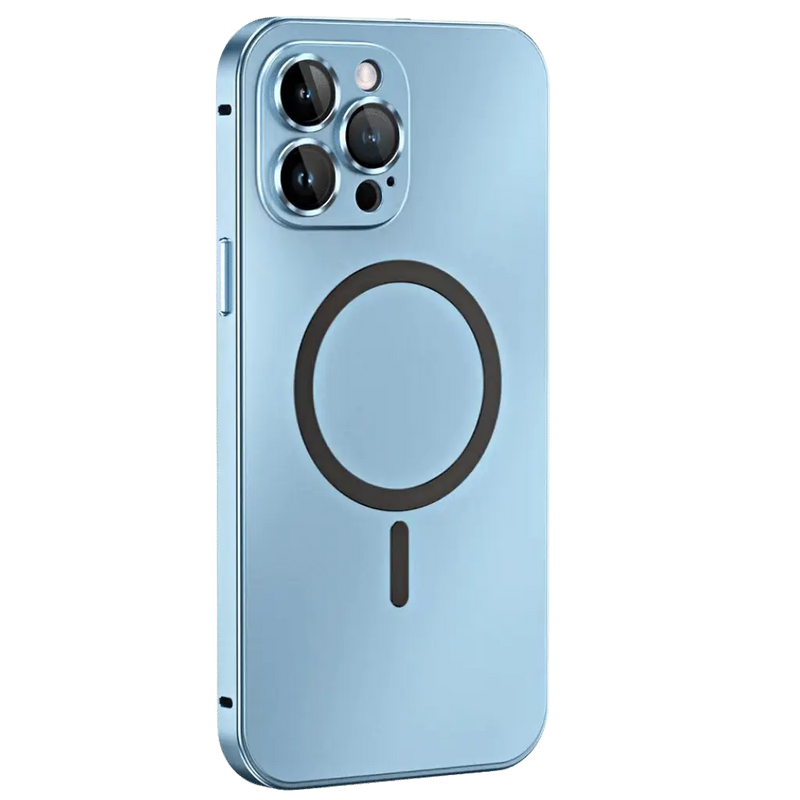 Magnetic Metal Phone Case for iPhone with Slim and Protective Design