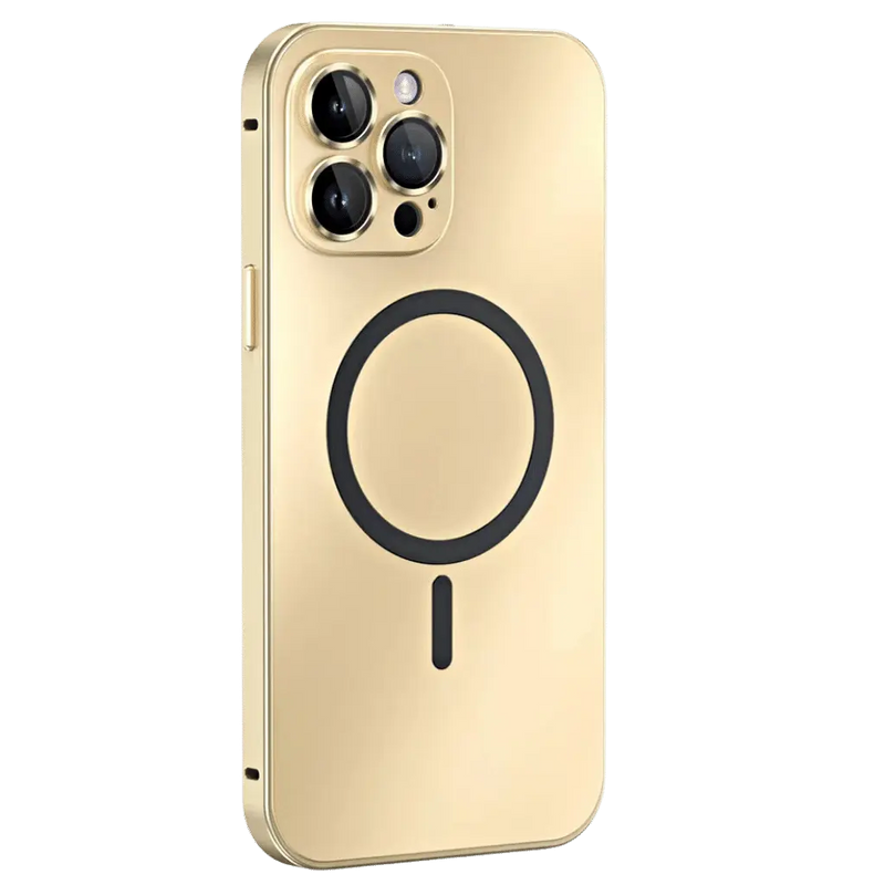 Magnetic Metal Phone Case for iPhone with Slim and Protective Design