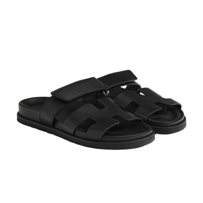Elegant Leather Strap Sandals – Comfort Meets Chic
