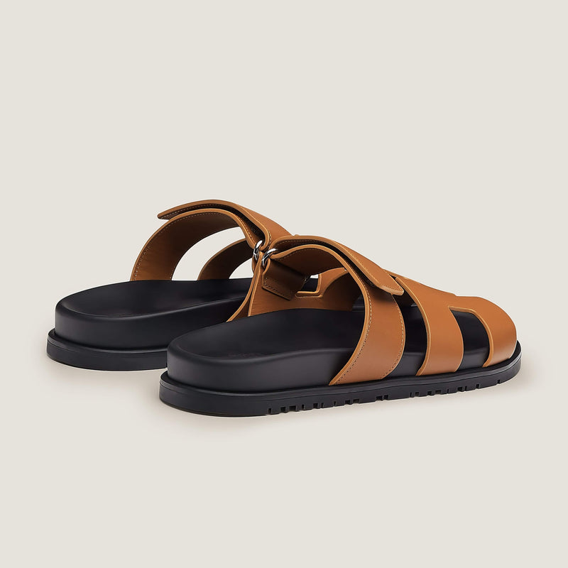Elegant Leather Strap Sandals – Comfort Meets Chic