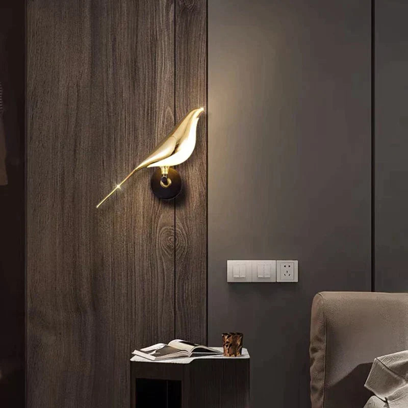 Double Bird LED Wall Light with Adjustable Magnetic Design